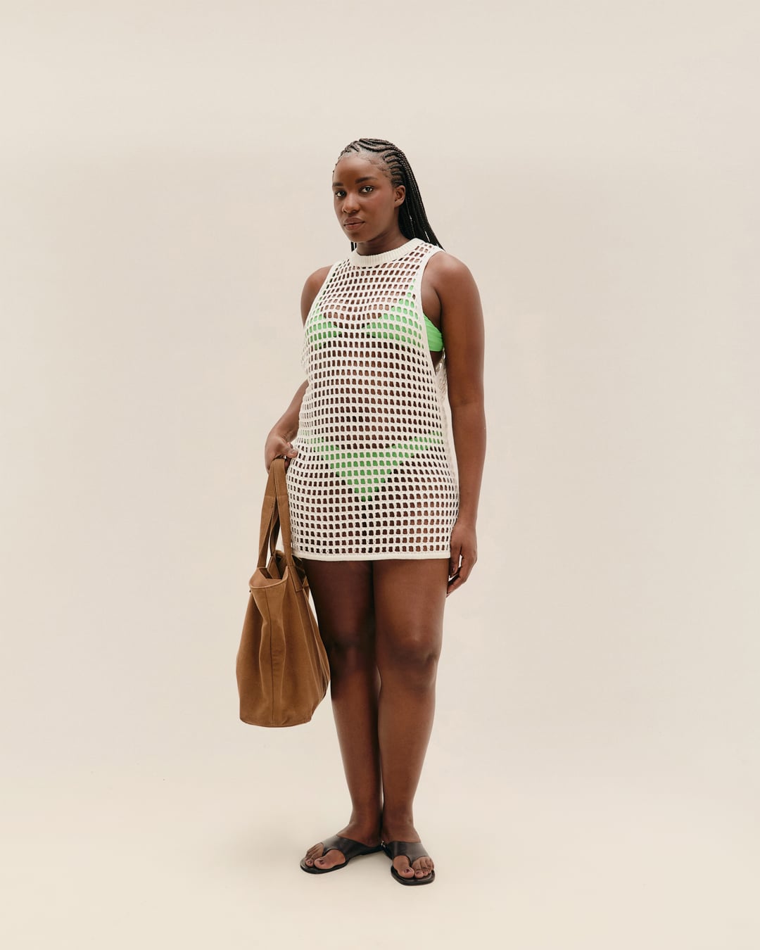Vestido Kira Tricot Marfim