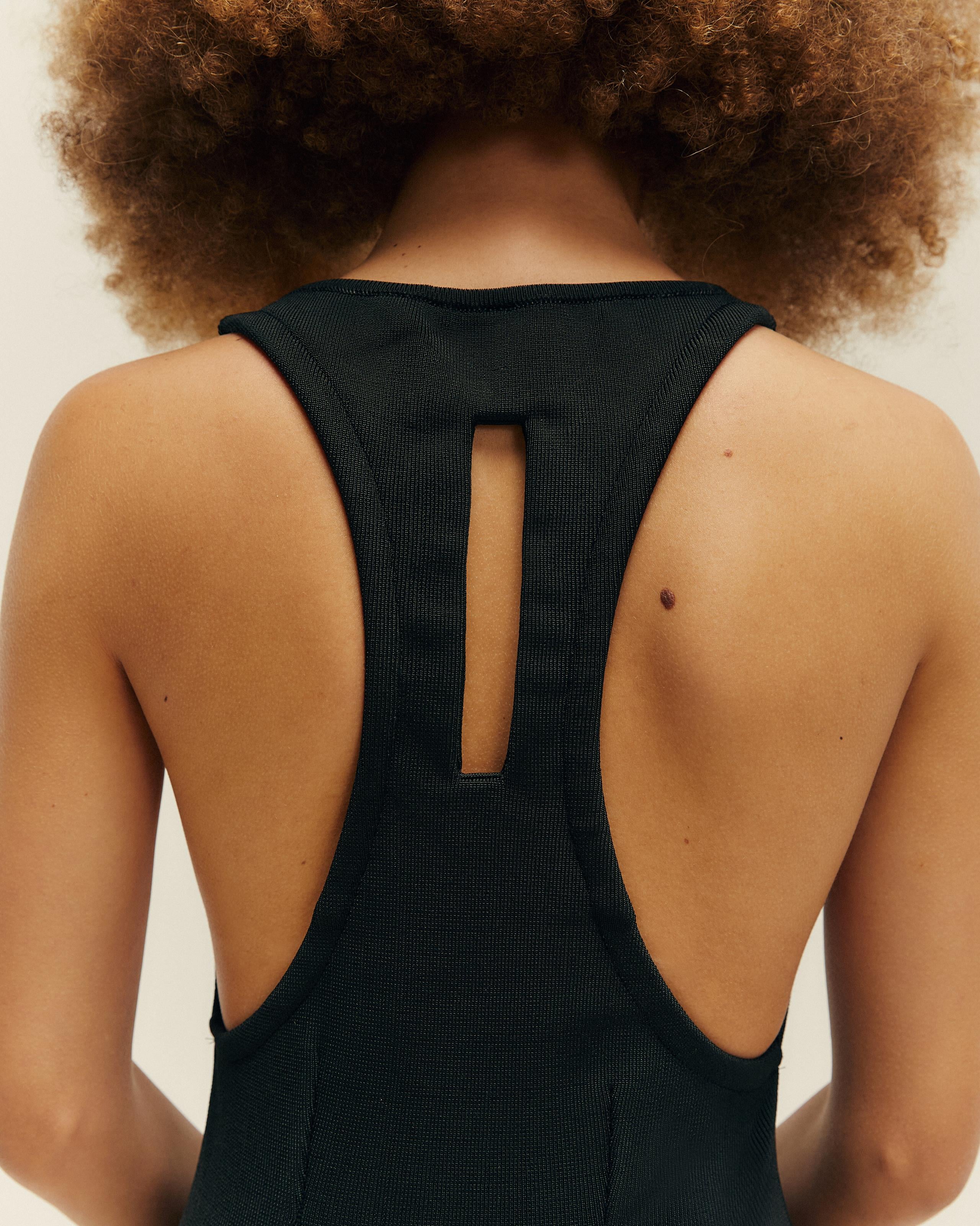 Vestido Mah Tricot Preto