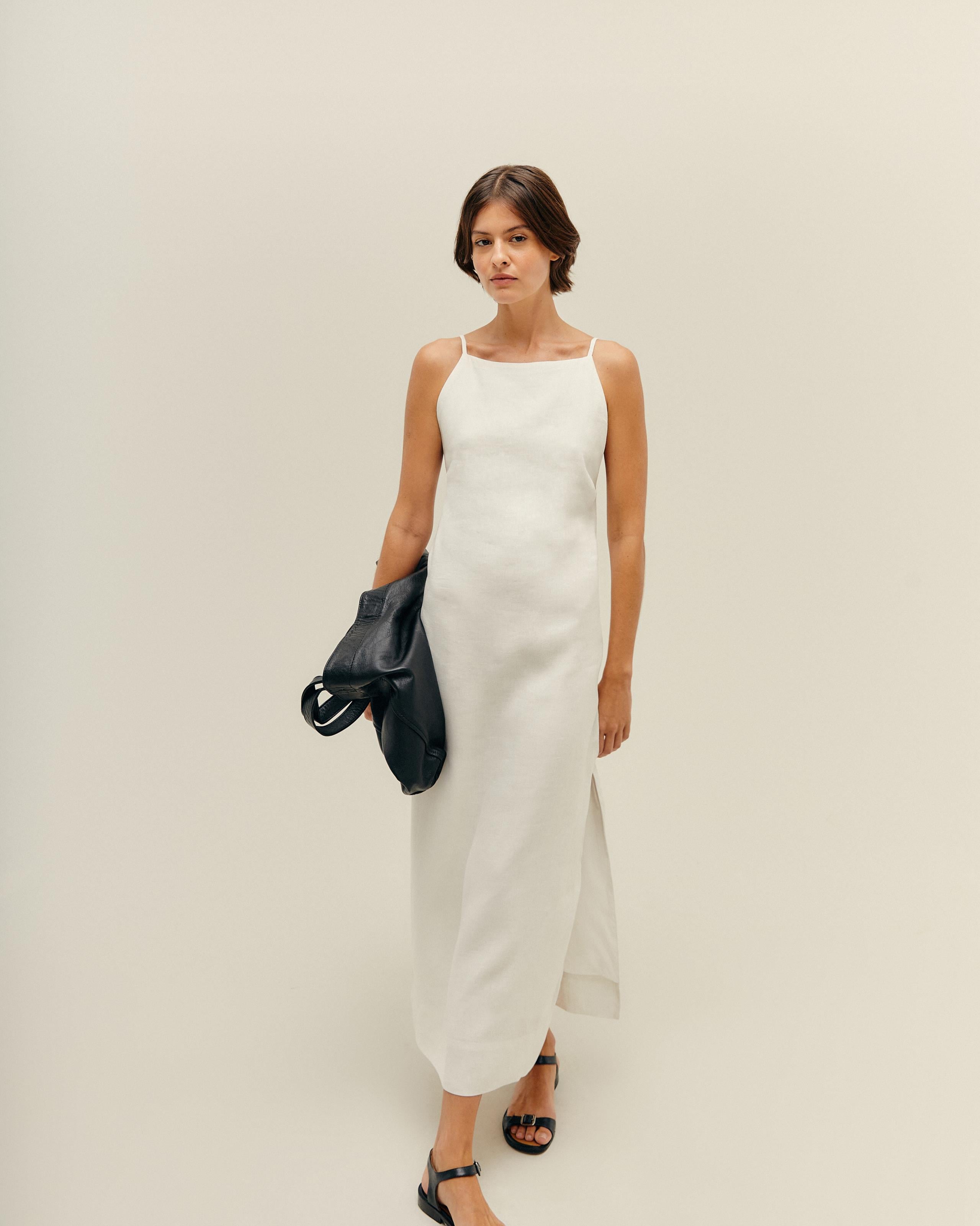 Vestido Malu Linho Off-White