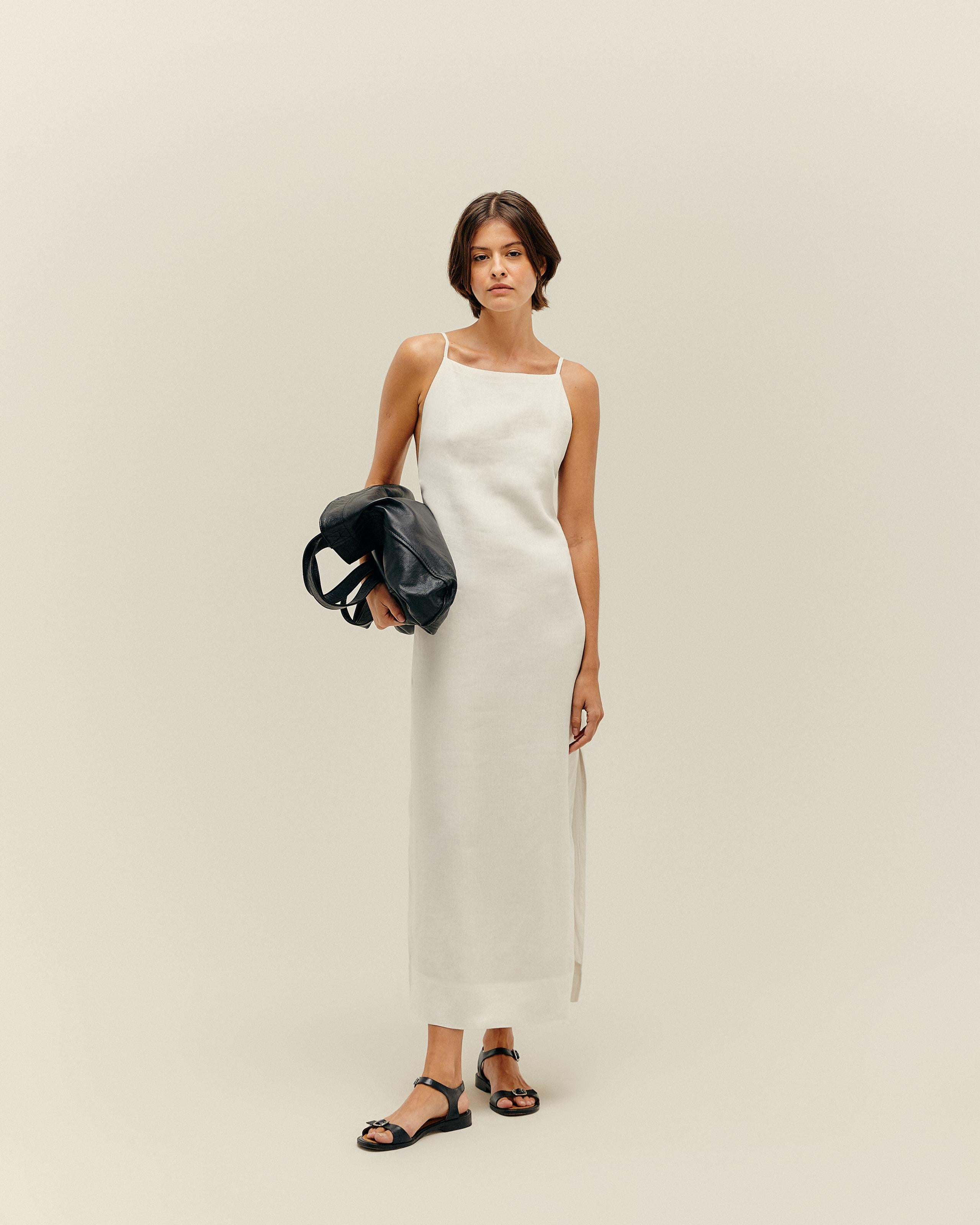 Vestido Malu Linho Off-White