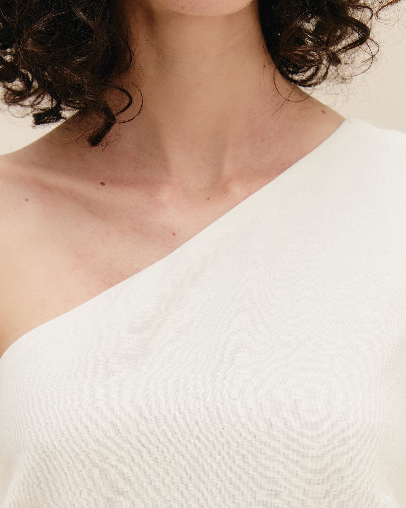 Vestido Maria Linho Off-White