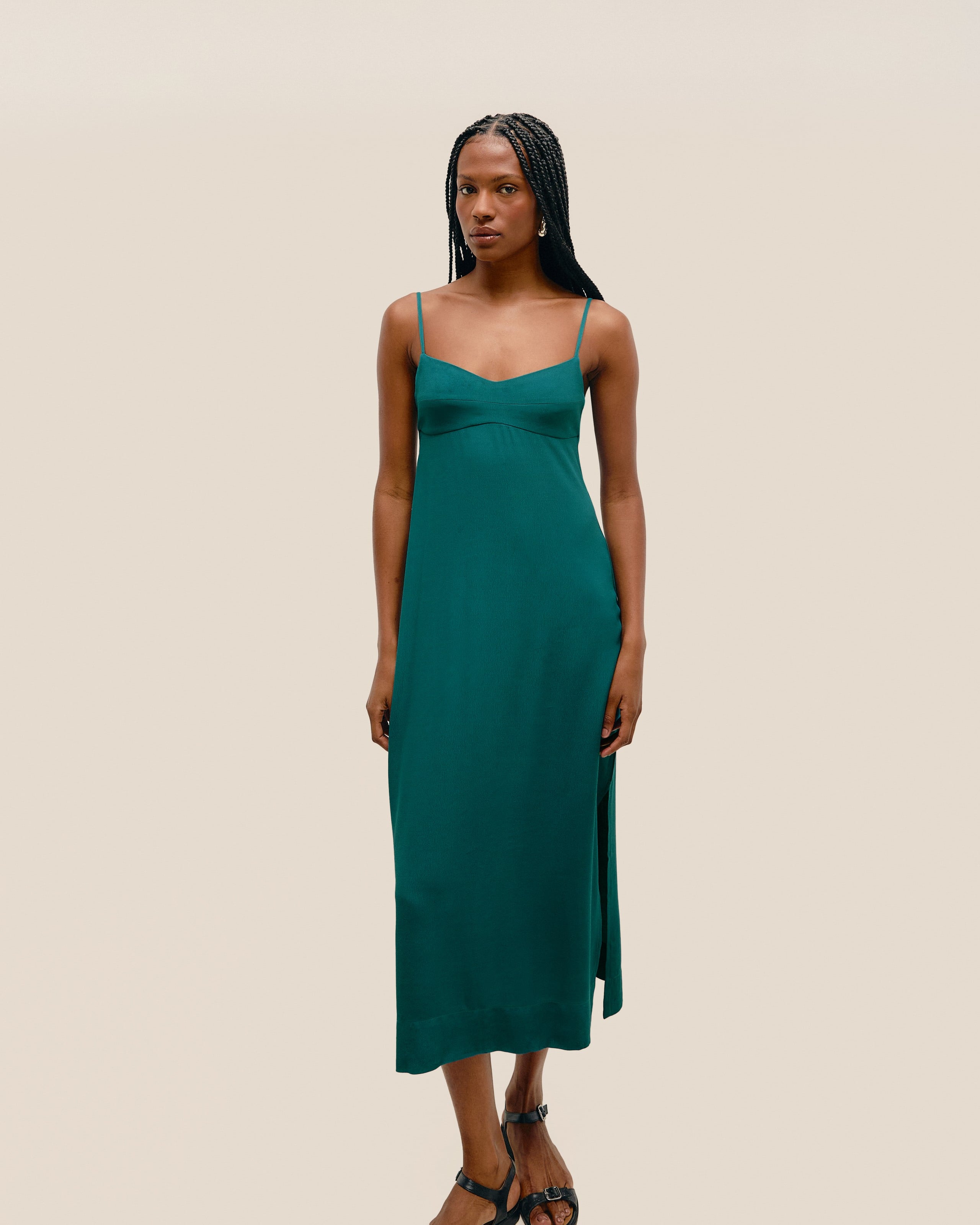 Vestido Mônica Azul Profundo