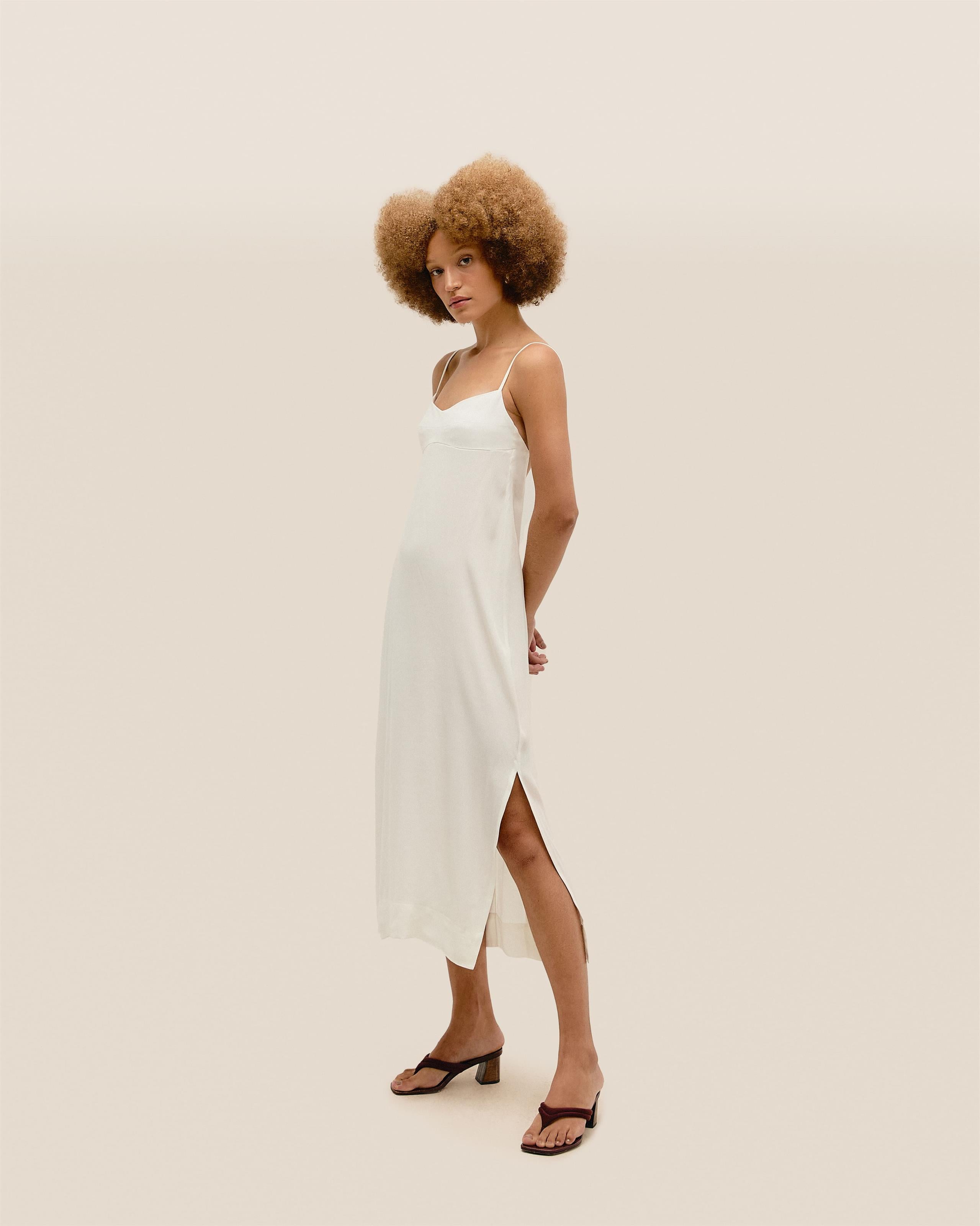 Vestido Mônica Off-White