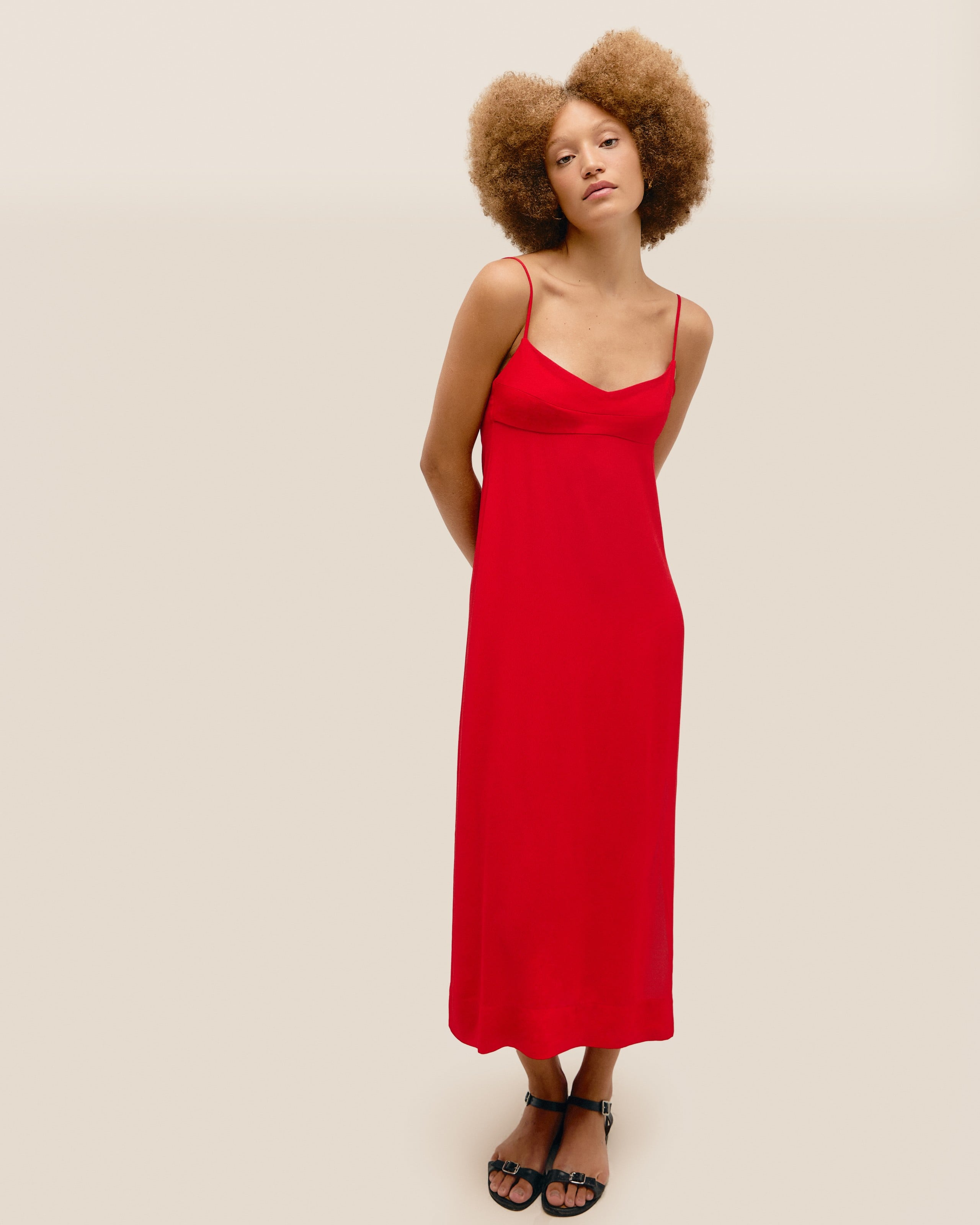 Vestido Mônica Vermelho Desvio