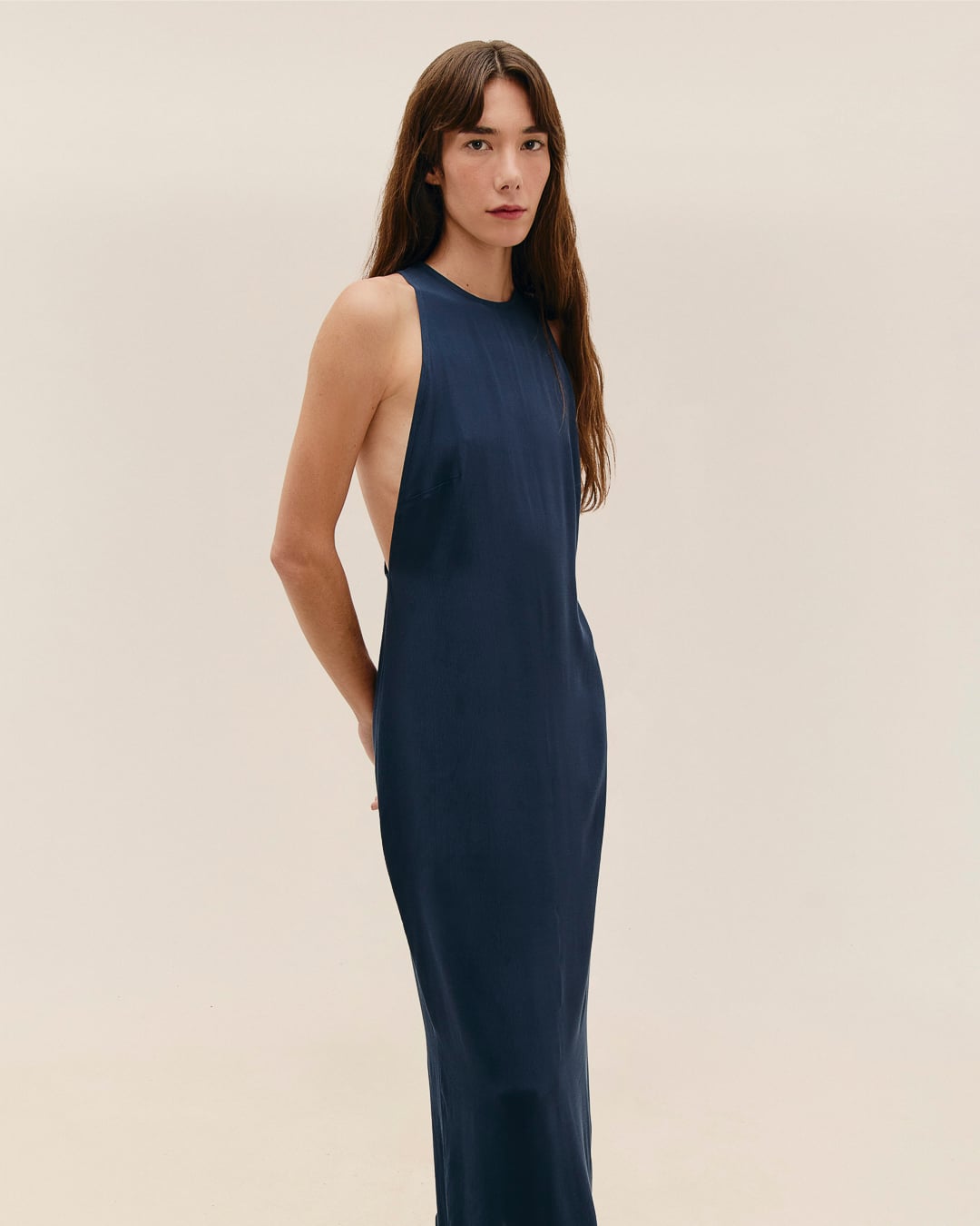 Vestido Nadador Marinho Classico