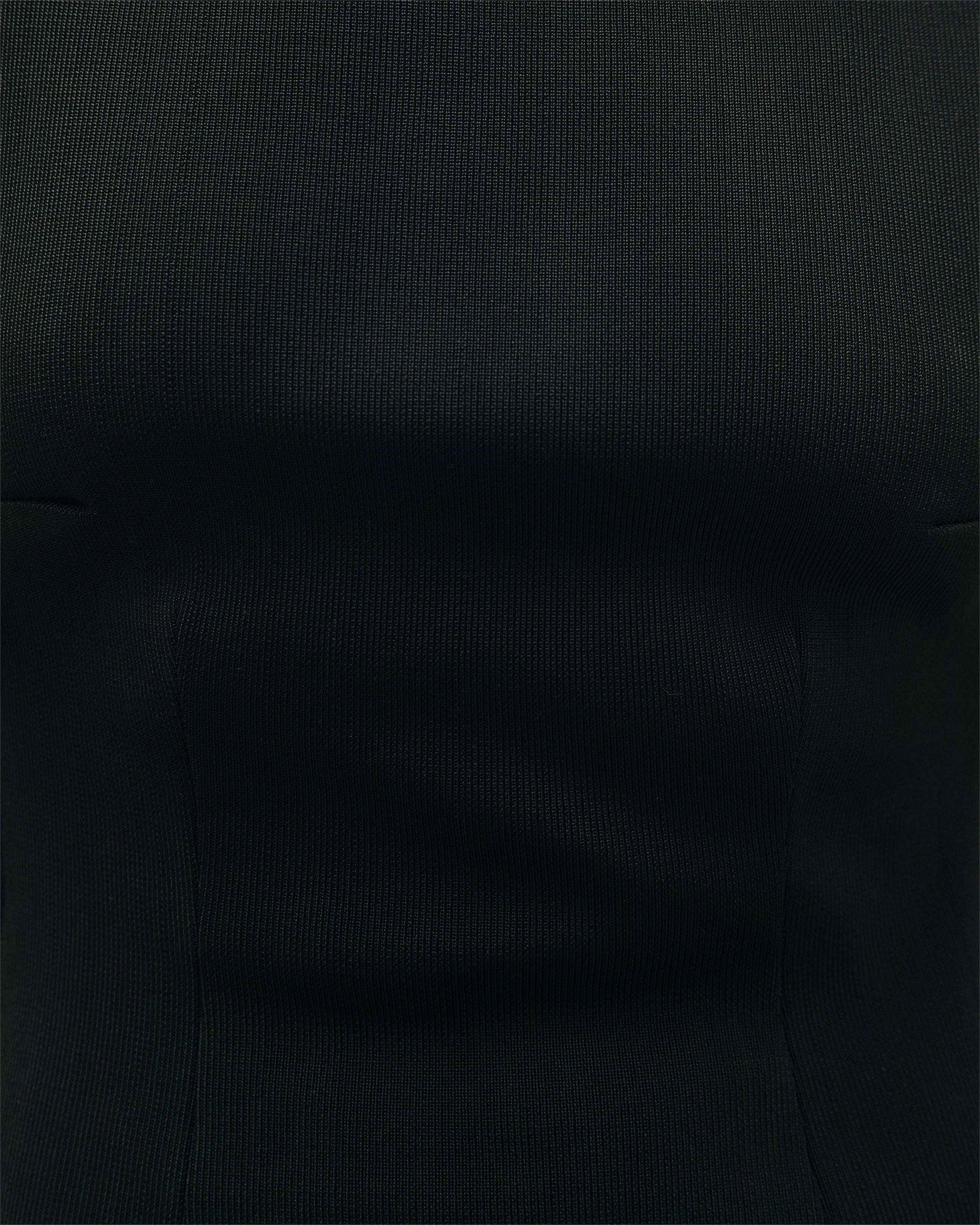 Vestido Nina Mini Tricot Preto