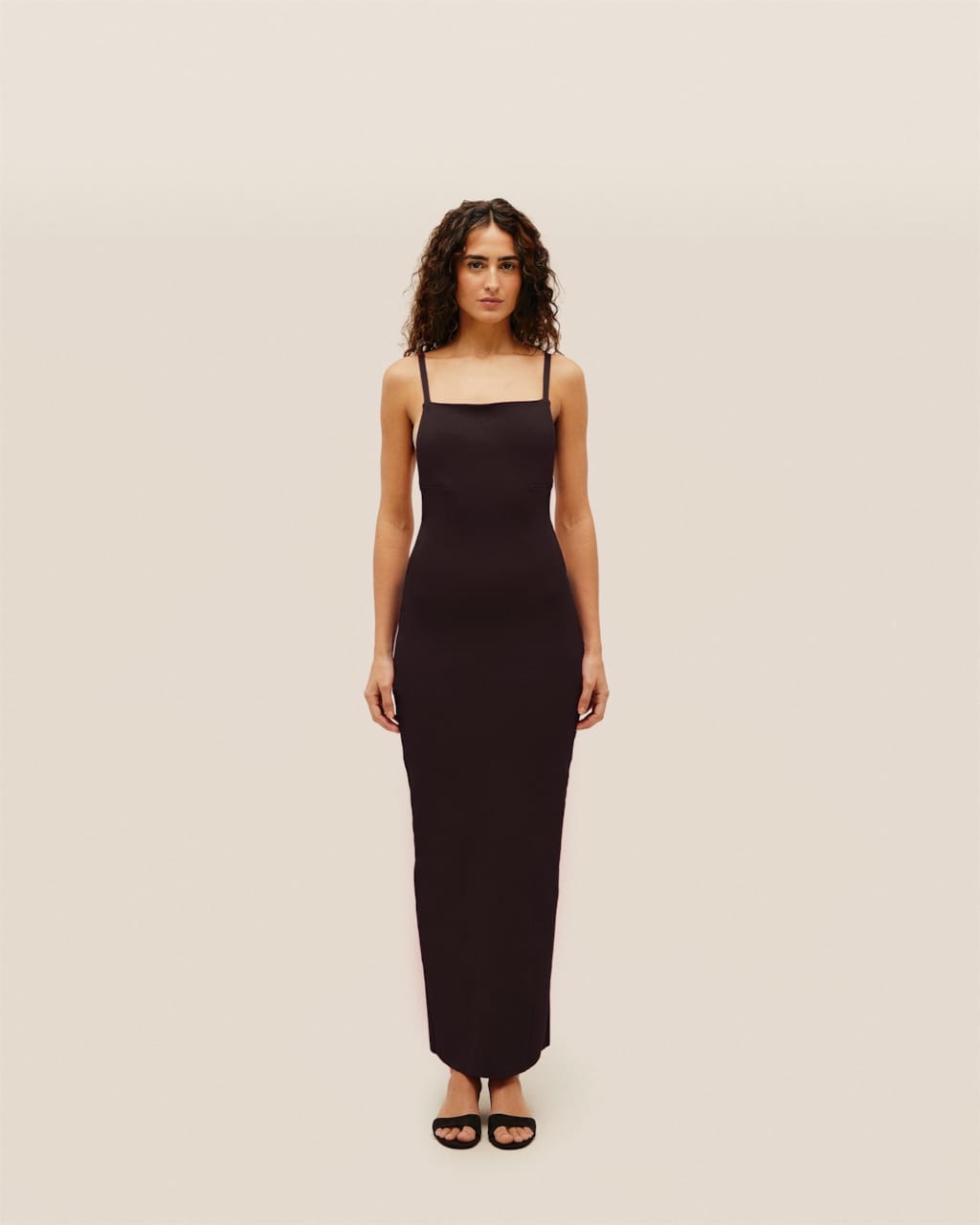 Vestido Nina Tricot Marrom Brauna
