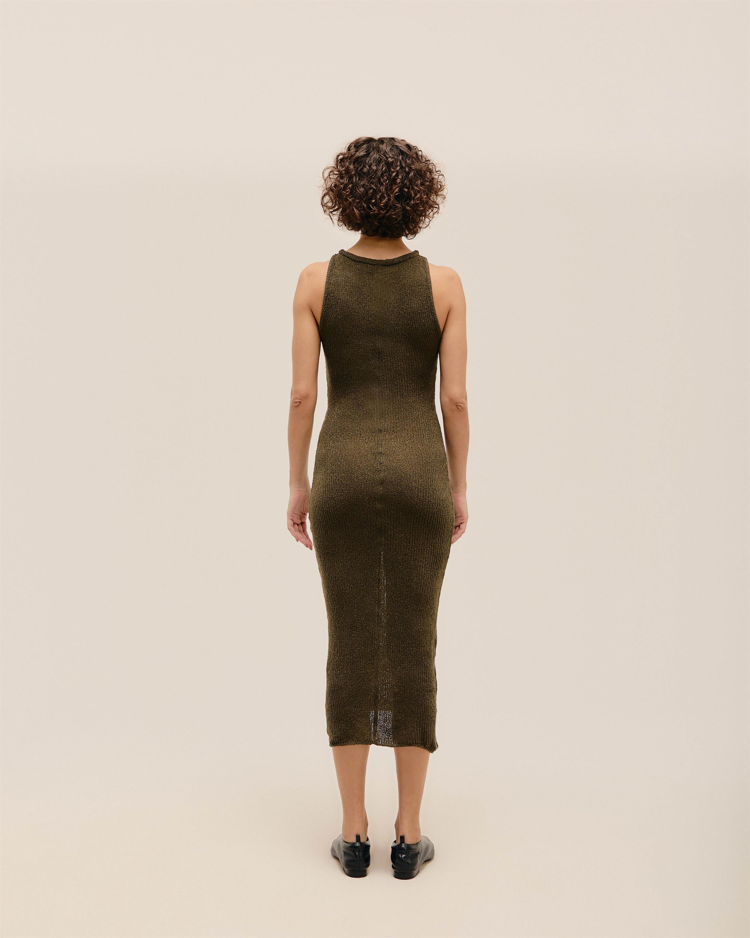 Vestido Pia Tricot Verde