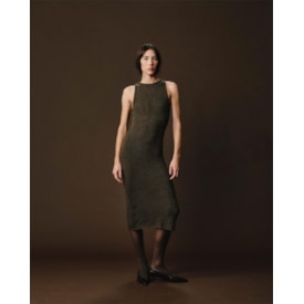 Haight — Vestido Pia Tricot Verde
