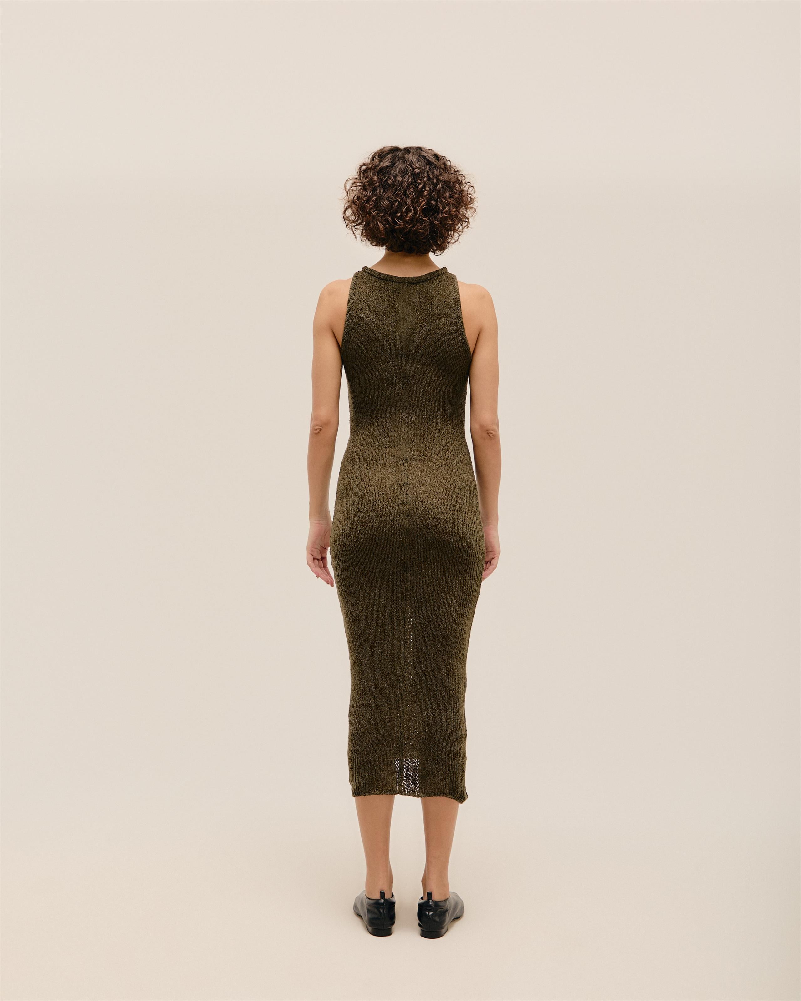 Vestido Pia Tricot Verde