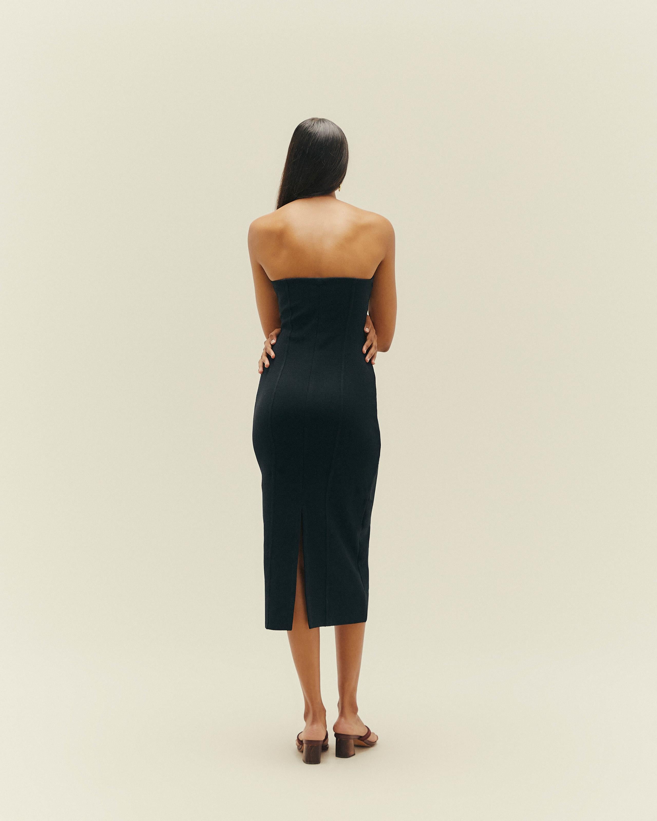Vestido Zoe Tricot Preto