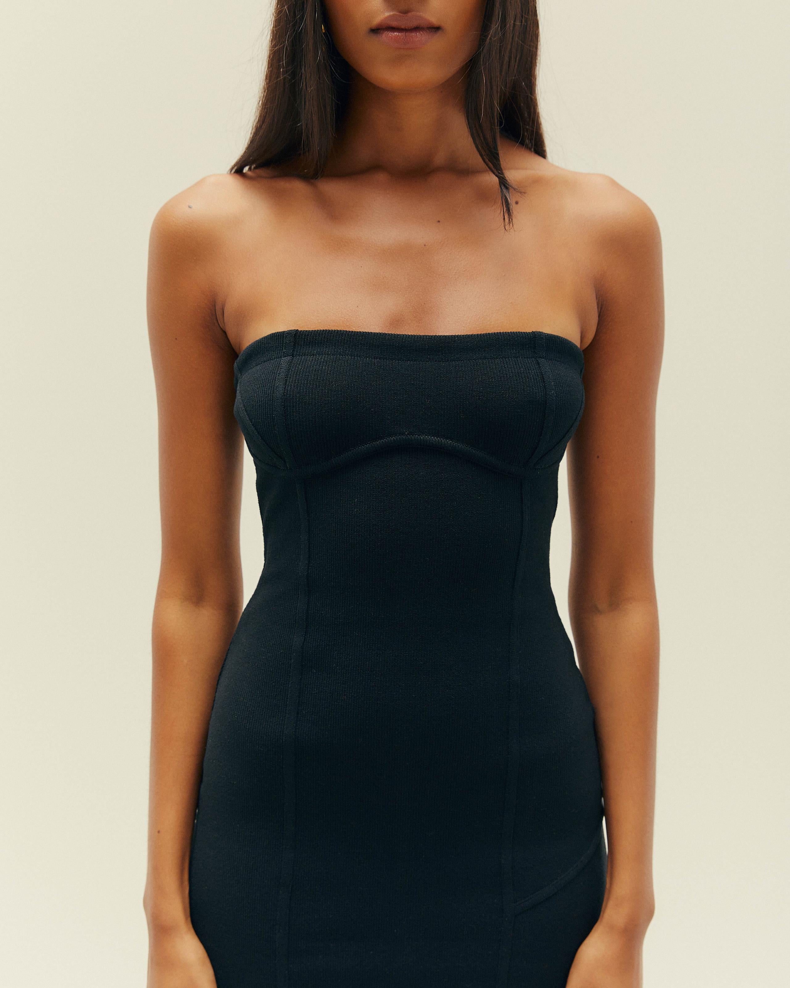 Vestido Zoe Tricot Preto